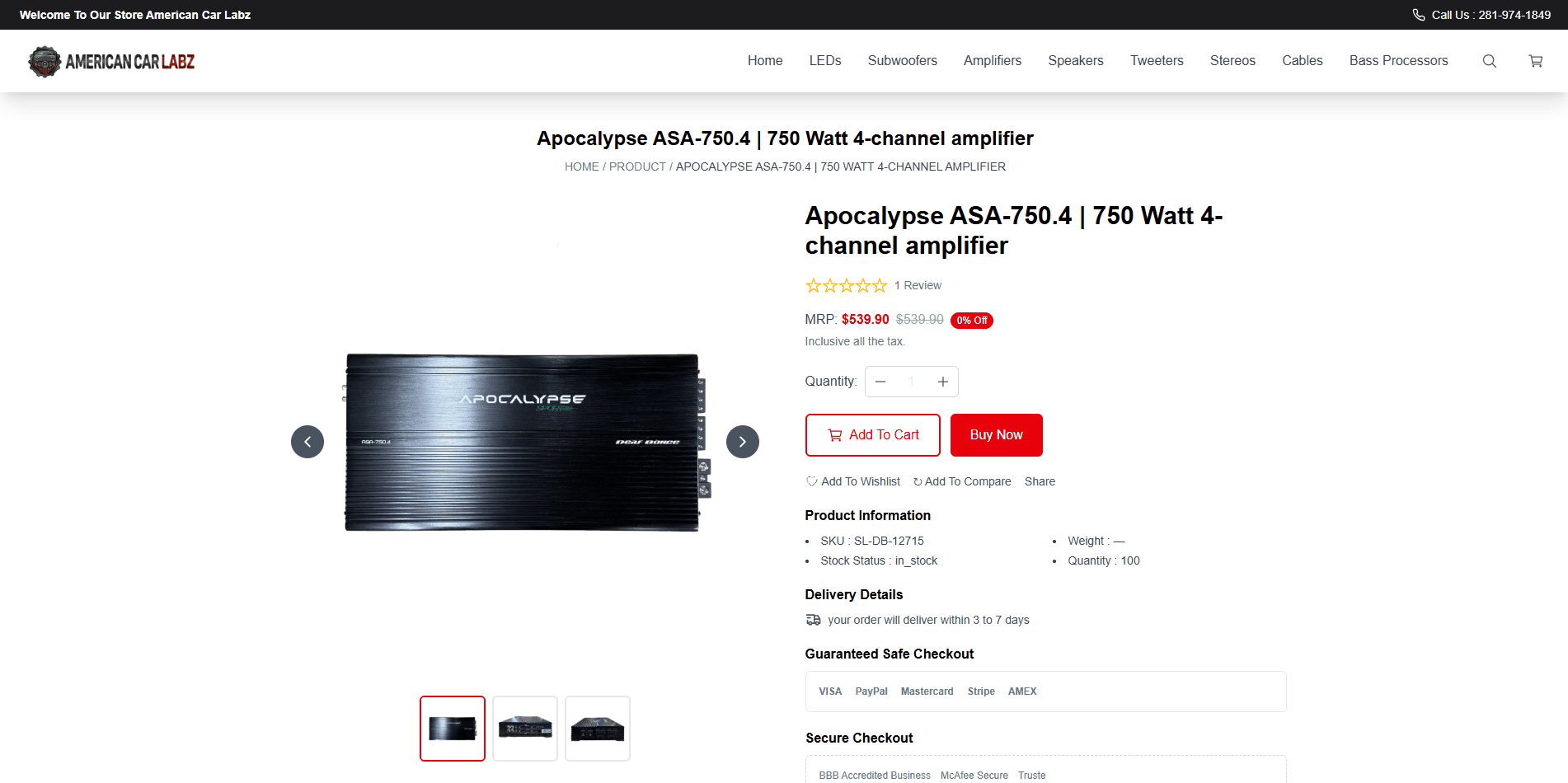 American Car Labz: Car Audio Store thumbnail 3